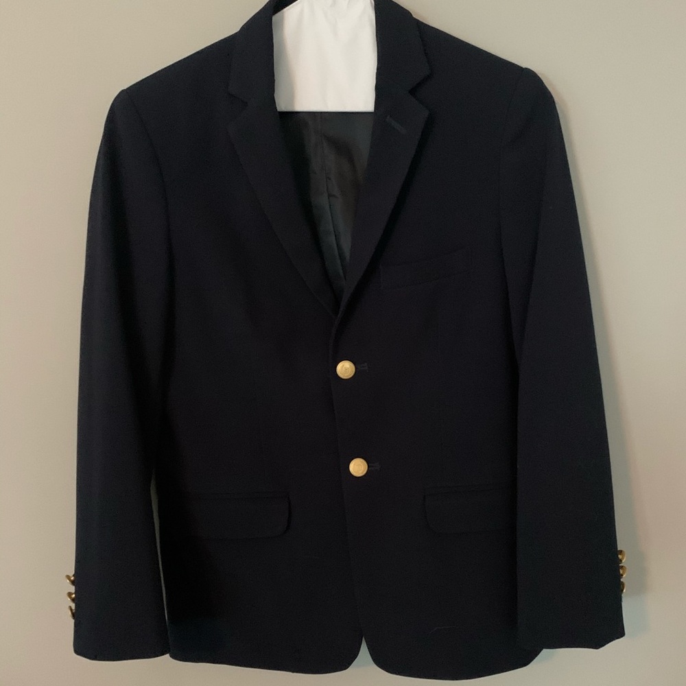 Chaps Stretch Blazer Reg 14 (w/ tie)